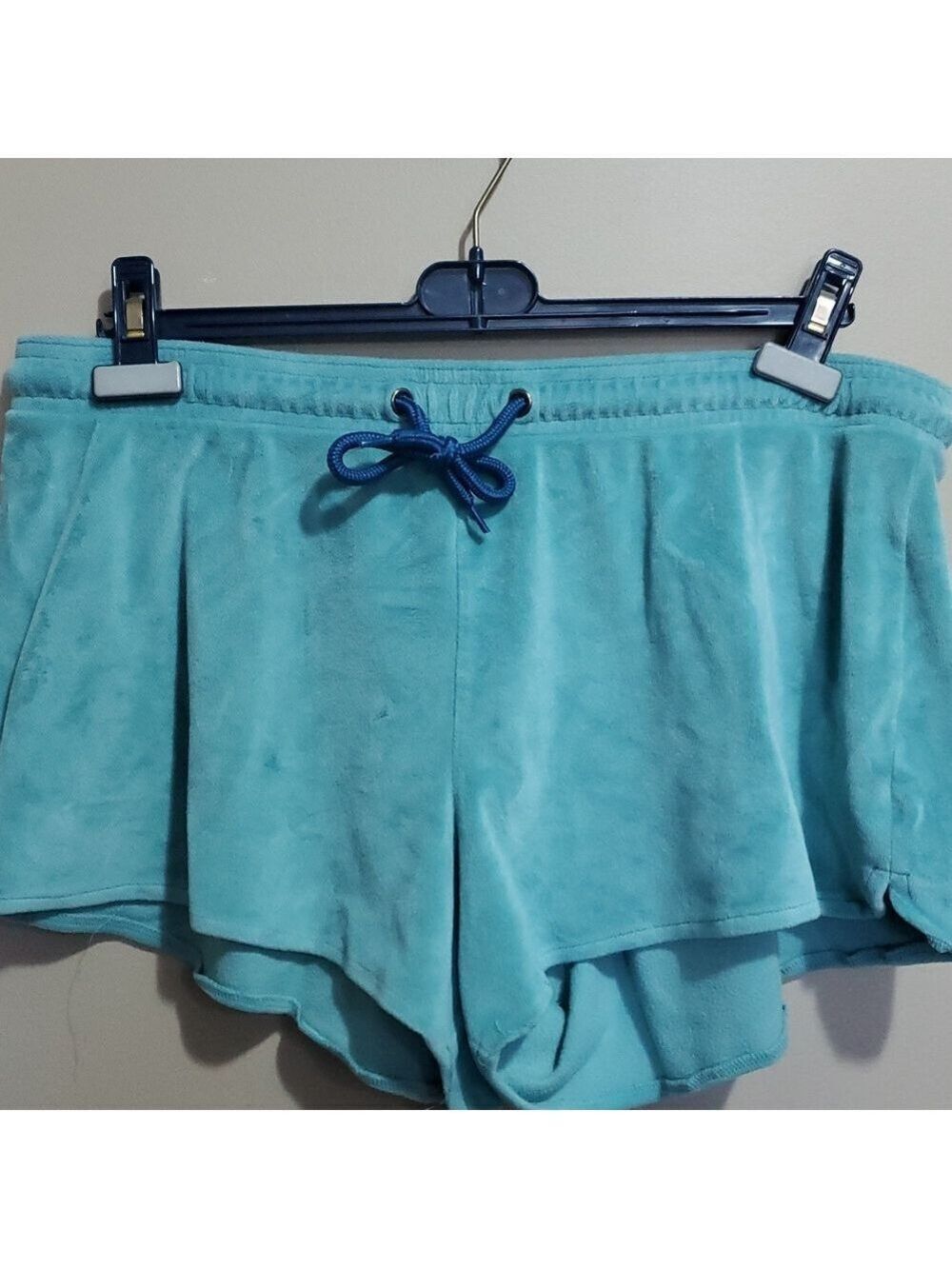 Blue Women's Shorts - Picture 2 of 4